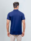 Men's Extra Long Staple Cotton Polo Marine Royal