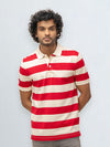 Men's Stripper Cotton Rich Polo Chilly Pepper