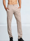 Men's Cotton Rich Slim Fit Track Beige