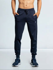 Men's Combed Cotton Regular fit Jogger Navy