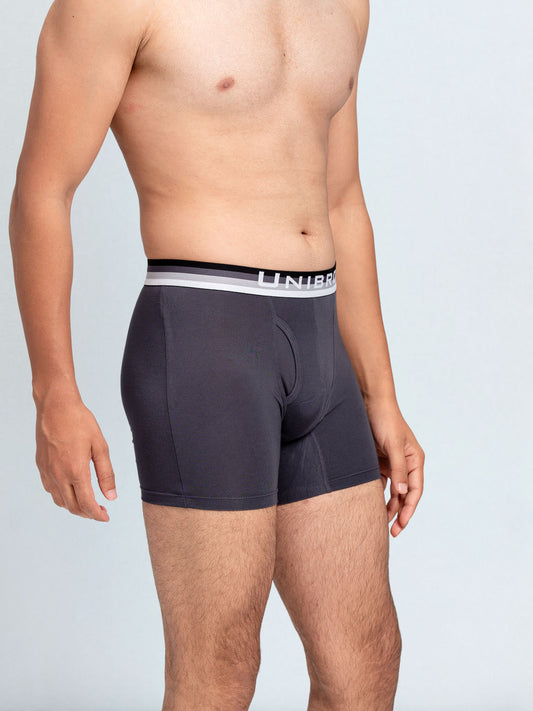 Men's TENCEL Micro Modal Elastane Stretch Trunk Graphite Grey