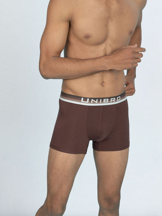 Men's TENCEL Micro Modal Elastane Stretch Trunk Coffee Brown