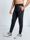 Men's Combed Cotton Regular fit Jogger Black