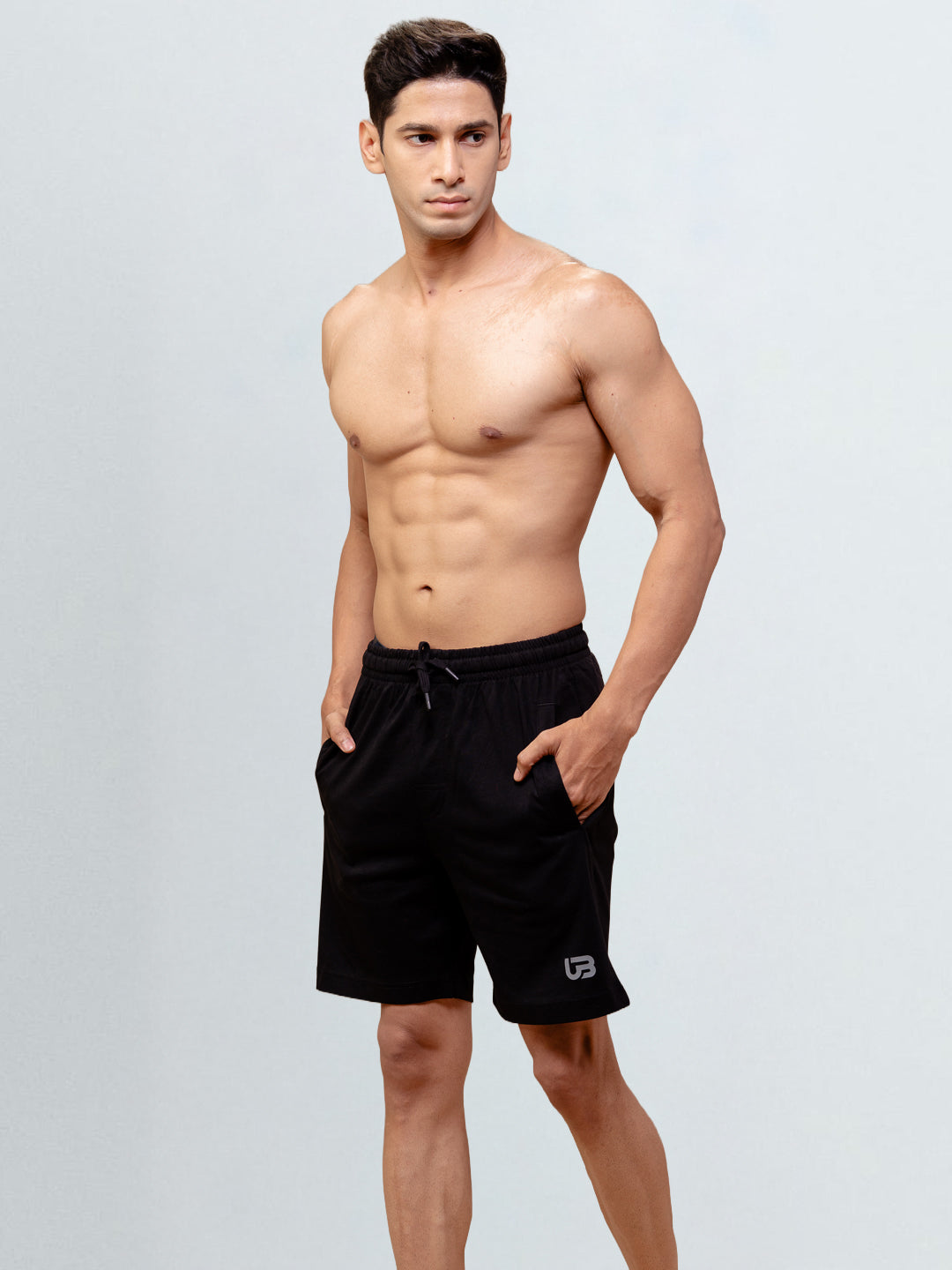 Men's Combed Agile Shorts Black