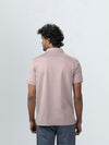 Men's Cotton Rich Pique Polo Silver Berry