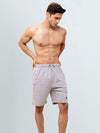 Men's Combed Agile Shorts Grey Melange