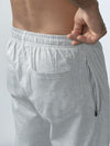 Men's Cotton Rich Regular Fit Track Pant Grey Melange