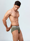 Men's TENCEL Micro Modal Elastane Stretch Brief Green