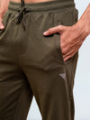 Men's Combed Cotton Regular fit Jogger Olive Green