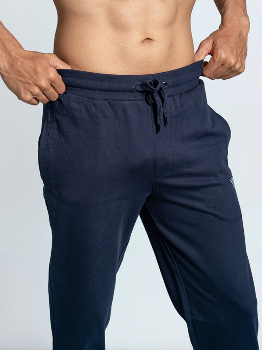 Men's Combed Cotton Regular fit Jogger Navy