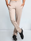Men's Cotton Rich Slim Fit Track Beige