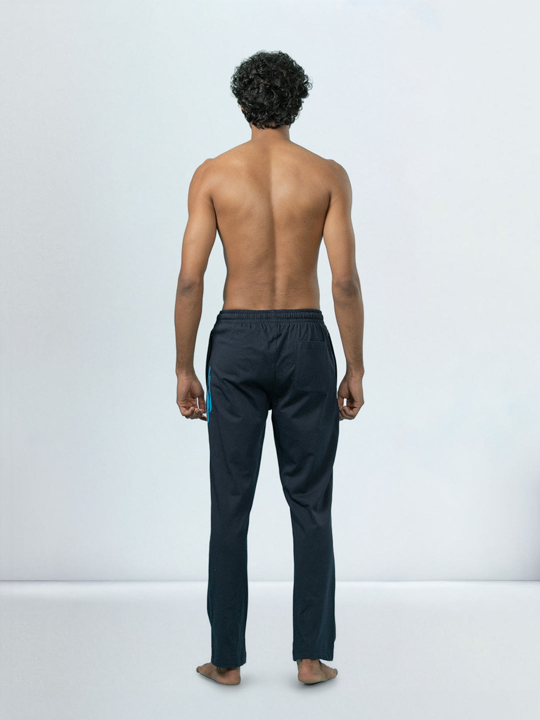 Men's Cotton Rich Regular Fit Track Pant Navy