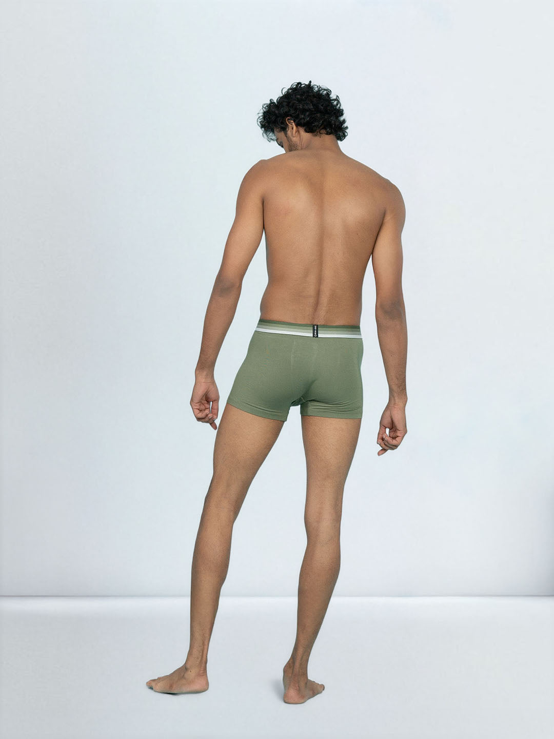 Men's TENCEL Micro Modal Elastane Stretch Trunk Green
