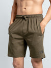 Men's Combed  Agile Shorts Olive