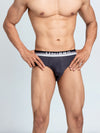 Men's TENCEL Micro Modal Elastane Stretch Brief Graphite Grey