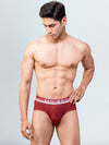 Men's TENCEL Micro Modal Elastane Stretch Brief Maroon