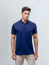 Men's Extra Long Staple Cotton Polo Marine Royal