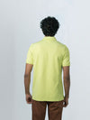 Men's Cotton Rich Pique Polo Peppy Lime Green