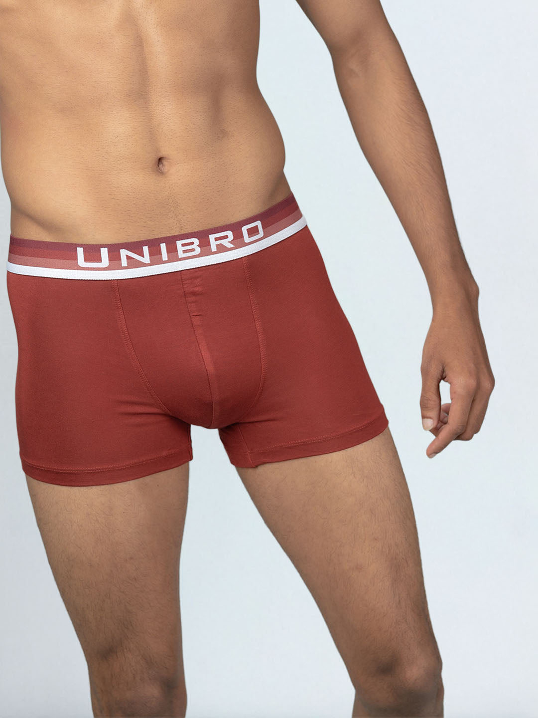 Men's TENCEL Micro Modal Elastane Stretch Trunk Maroon