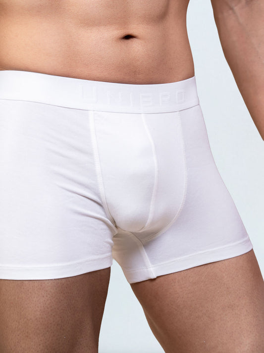 Men's TENCEL Micro Modal Elastane Stretch M.Trunk White