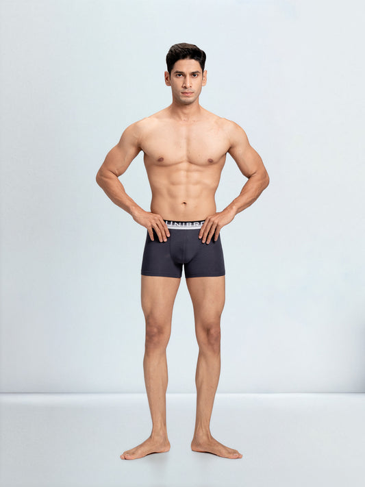 Men's TENCEL Micro Modal Elastane Stretch Trunk Graphite Grey