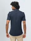 Men's Cotton Rich Knit Shirt Navy