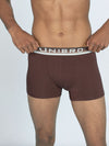Men's TENCEL Micro Modal Elastane Stretch Trunk Coffee Brown