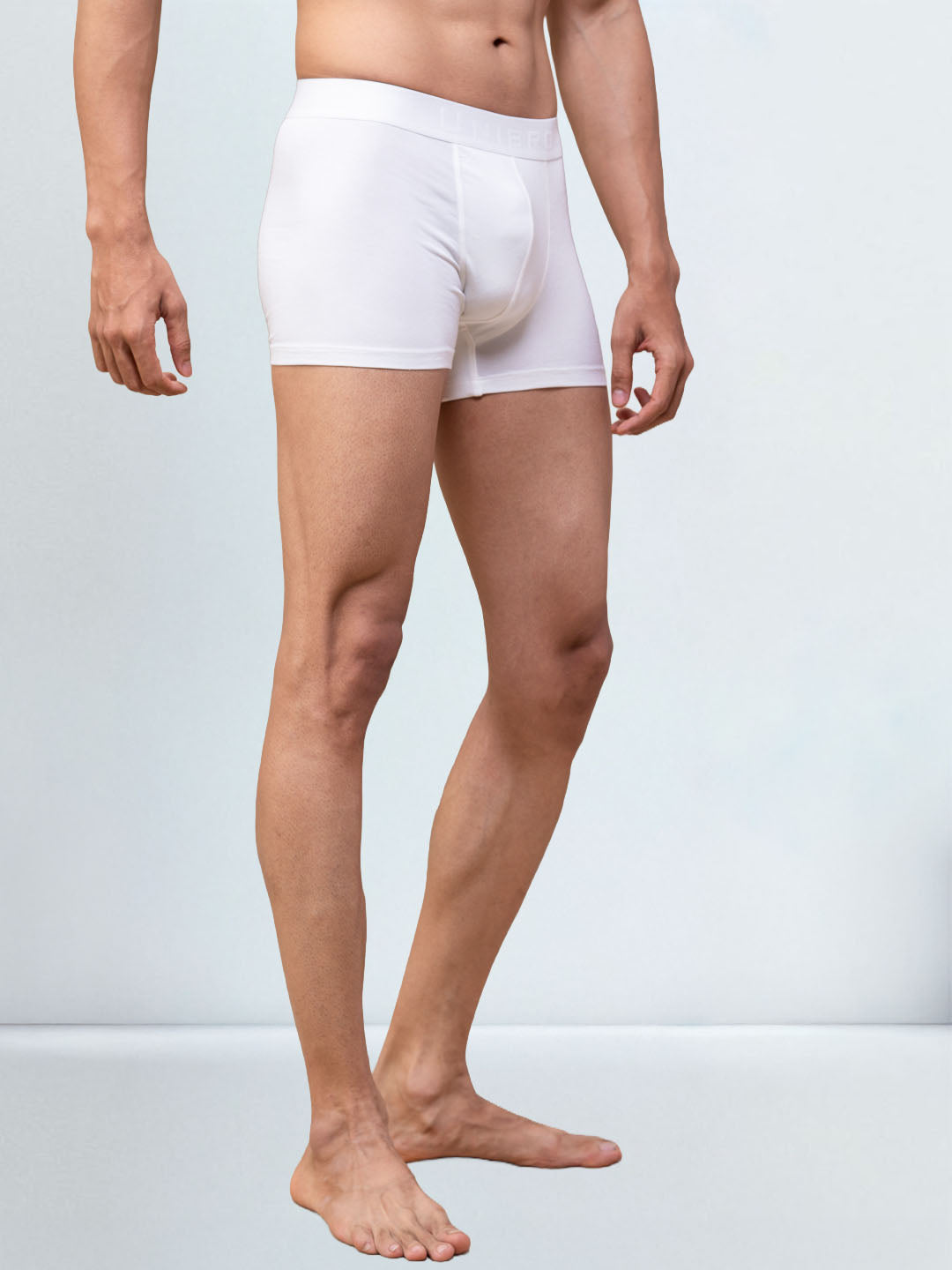 Men's TENCEL Micro Modal Elastane Stretch M.Trunk White
