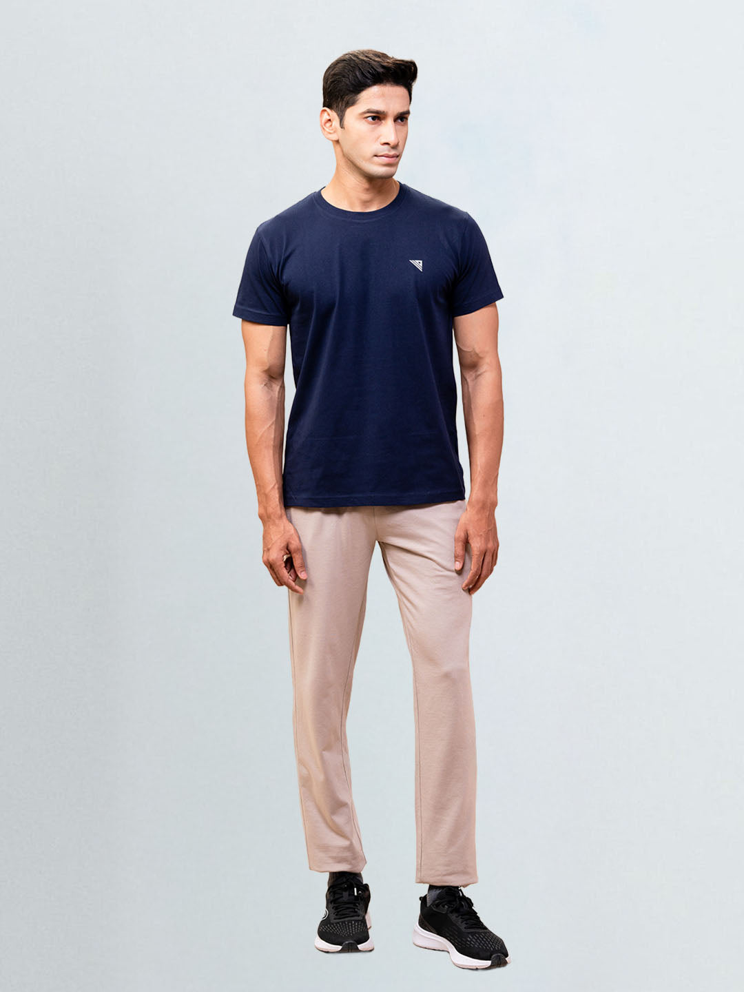 Men's 100% Cotton Crew Neck Starry Night Navy