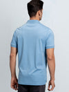 Men's Extra Long Staple Cotton Polo Powder Blue