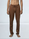 Men's Cotton Rich Slim Fit Track Brown