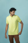 Men Expert Polo Tshirt with Pocket Green EP47