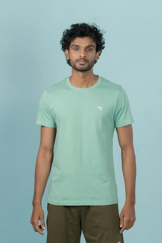 Men 100% Cotton Smart Fit Expert Tee Olive Green ET20