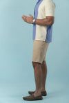 Men Golf Boxer Shorts Beige GS3