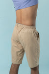 Men Golf Boxer Shorts Beige GS3