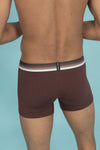 Men TENCEL™ Modal Micro Elastane Stretch Trunk Coffee Brown