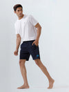 Men's Combed Cotton Shorts Navy