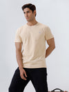 Men's 100% Cotton Crew Neck Tee Sandal