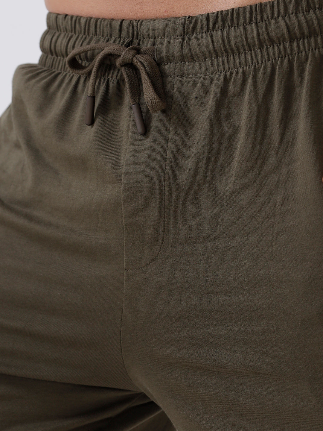 Men's Combed Cotton Expert Shorts Olive Green