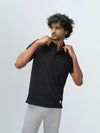 Men's Cotton Rich Pique Polo Black