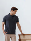 Men's Tencel Modal Fibers with Micro technology Polo Charcoal