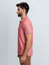 Men's Cotton Rich Pique Polo Jam Red