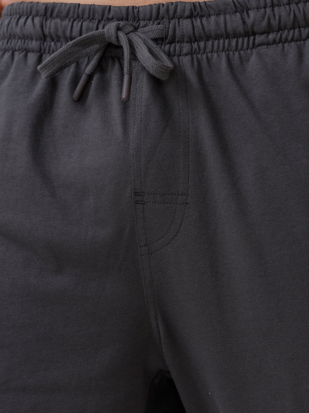 Men's Cotton Rich Regular Fit Track Dark Grey