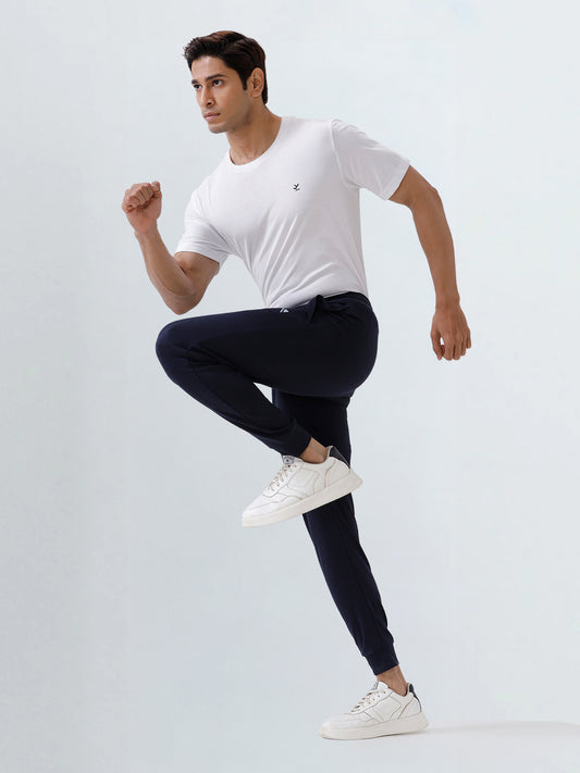 Men's Combed Cotton Regular fit Jogger Navy