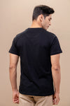 Men 100% Cotton Smart Fit Expert Tee Black ET14