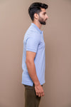 Men Expert Polo Tshirt with Pocket Blue EP34