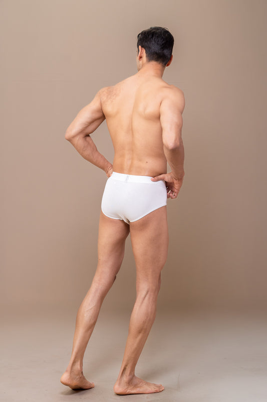 Men TENCEL™ Air Modal Fiber White Brief