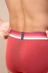 Men TENCEL™ Modal Micro Elastane Stretch Brief Maroon