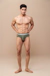 Men TENCEL™ Modal Micro Elastane Stretch Brief Green