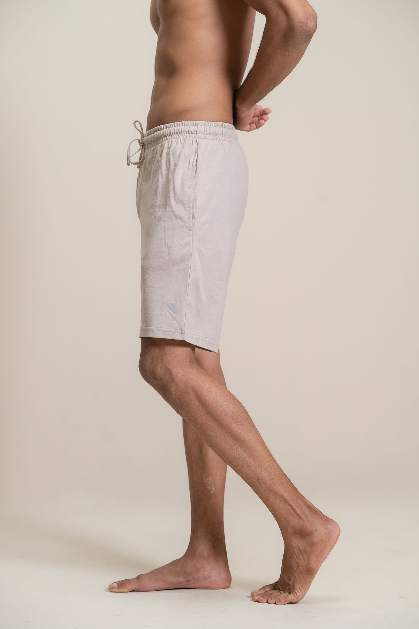 Men Combed Cotton Rich Expert Shorts Beige ES6